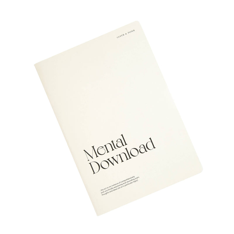 Mental Download Notebook | A5