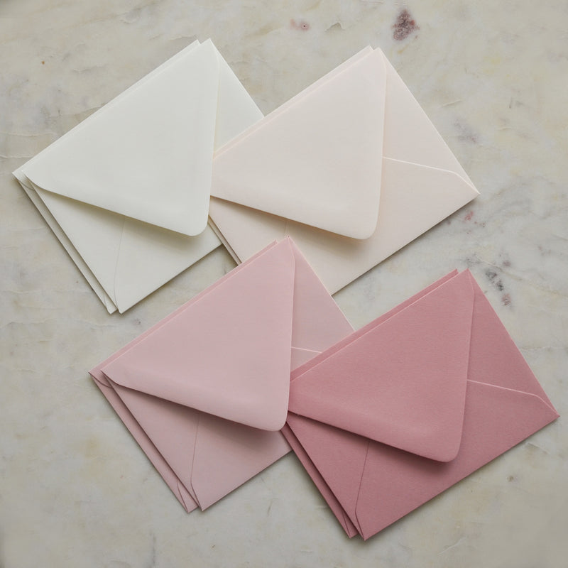 Happy Birthday Ombre Dusty Pink Cards